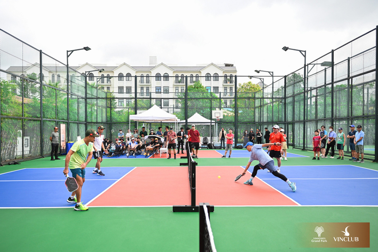 Workshop Pickleball tại Vinhomes Grand Park: Giá trị cộng đồng nâng tầm bất động sản