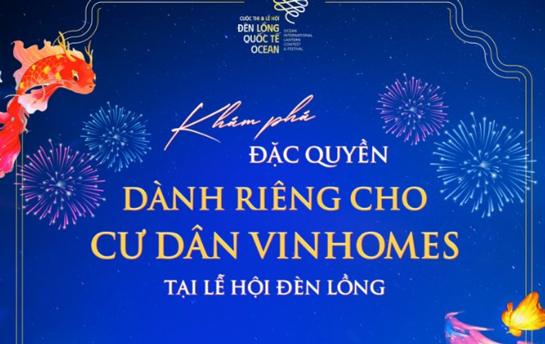 Đặc Quyền Cư Dân Vinhomes Tại Lễ Hội Đèn Lồng Ocean 2026: Giá Trị Sống Tạo Nên Lợi Thế Đầu Tư