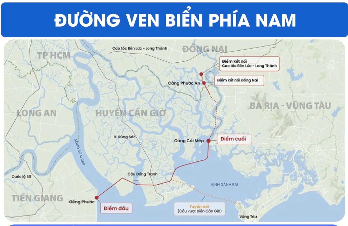 Đường Ven Biển Phía Nam "Đòn bẩy" hạ tầng giao thông Vinhomes Green Paradise