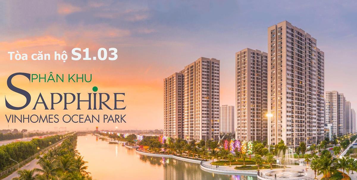 Tòa S1.03 The Sapphire 1 Vinhomes Ocean Park