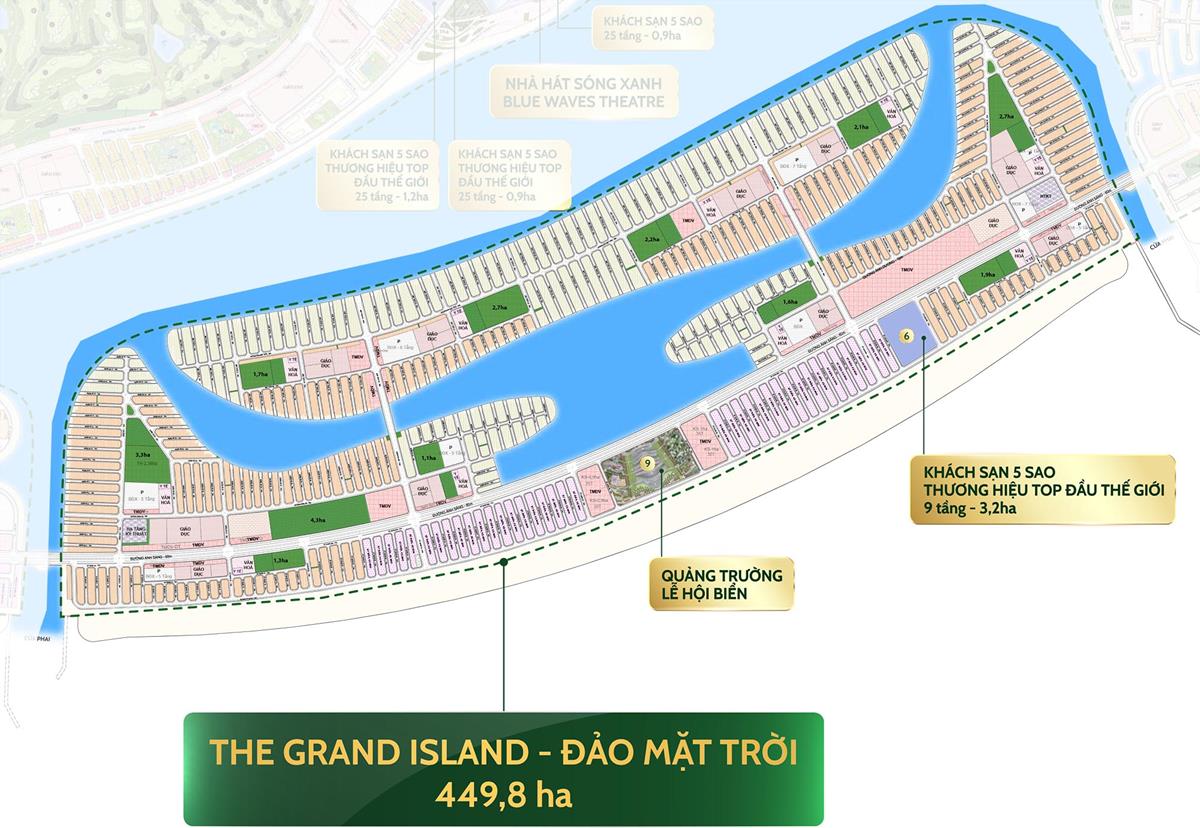 Phân Khu The Grand Island - "Đảo Mặt Trời" tại Vinhomes Cần Giờ