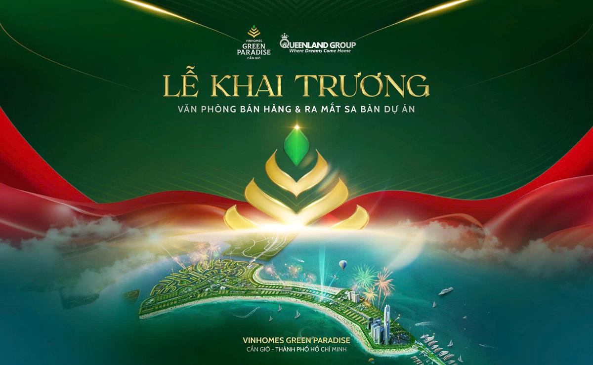 Khai trương Sa Bàn & Sale Gallery Vinhomes Green Paradise Thu Hút Nhà Đầu Tư