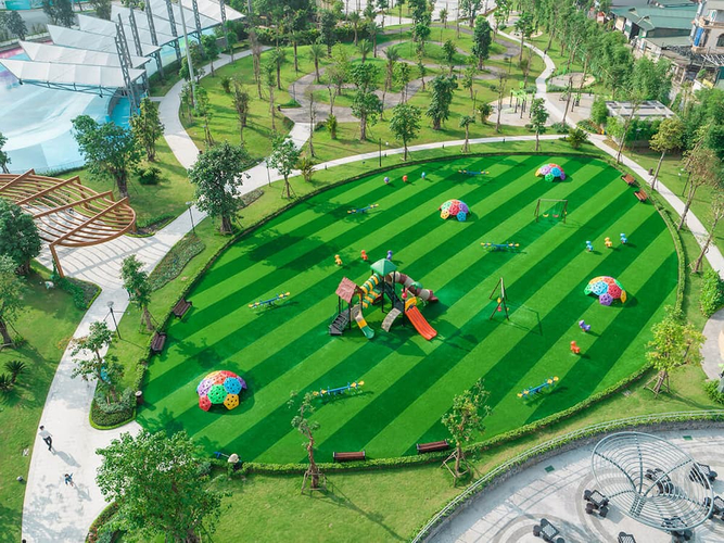 Nhịp sống năng động tại Công viên thể thao Vinhomes Smart City