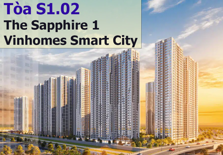 Tòa S1.02 The Sapphire 1 Vinhomes Smart City
