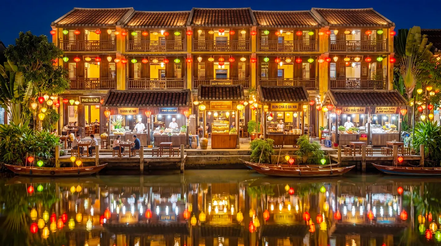 Trung tâm ẩm thực tại phân khu Golobal Village tại Vinhomes Sài Gòn Park