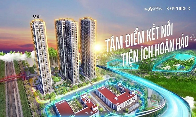 Tòa S3.01 The Sapphire 3 Vinhomes Smart City
