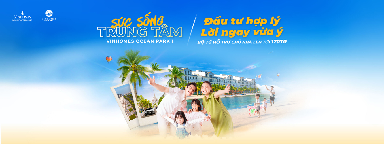 Sức sống trung tâm Vinhomes Ocean Park 1: Chính sách hỗ trợ khai thác tối ưu cho nhà đầu tư