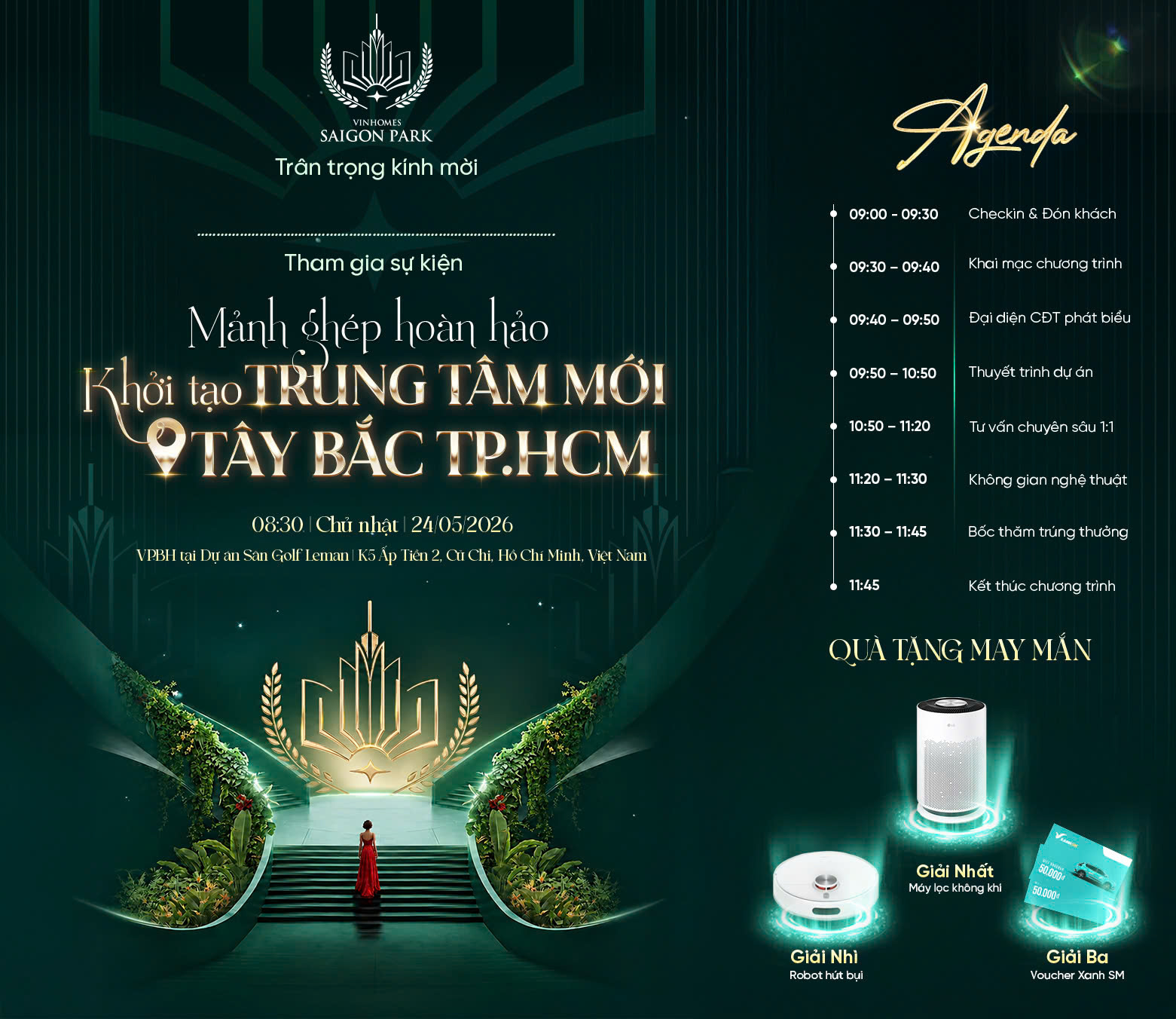 SỰ KIỆN VINHOMES SAIGON PARK: AN SINH VẠN ĐẠI - ĐÓN MẠCH TINH HOA
