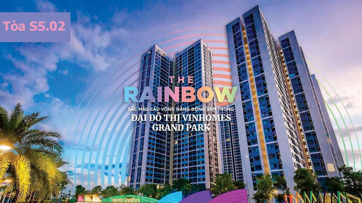 Tòa S5.02 - Phân khu The Rainbow Vinhomes Grand Park