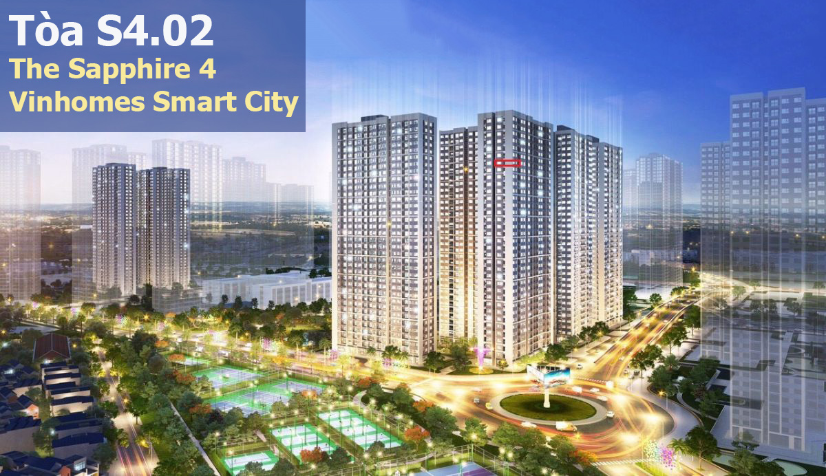 Tòa S4.02 The Sapphire 4 Vinhomes Smart City