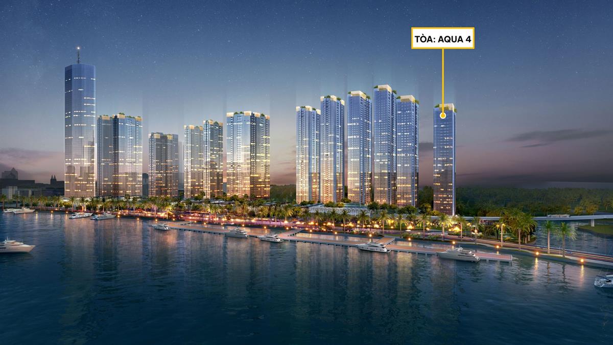 Tòa Aqua 4 Vinhomes Golden River