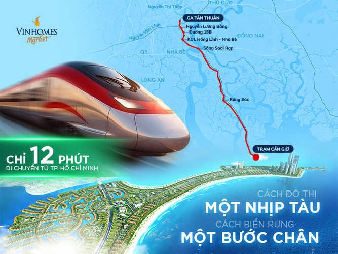 Tuyến Metro Bến Thành – Cần Giờ: Bệ phóng hạ tầng định hình tương lai Vinhomes Green Paradise