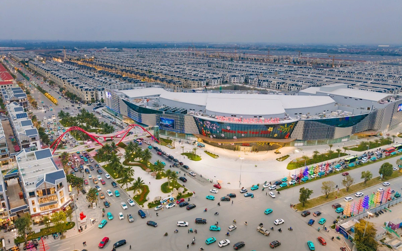 Vincom Mega Mall Ocean City - TTTM thế hệ mới của Vincom đang hoàn thiện từng ngày