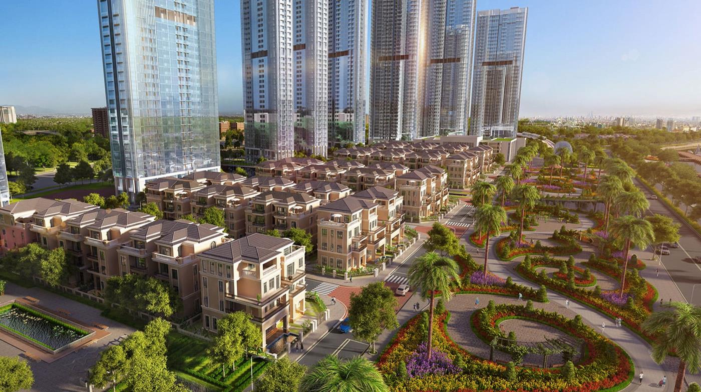 Hình ảnh phối cảnh biệt thự Bason The Victoria tại dự án Vinhomes Golden River. Hình ảnh phối cảnh biệt thự Bason The Victoria tại dự án Vinhomes Golden River.