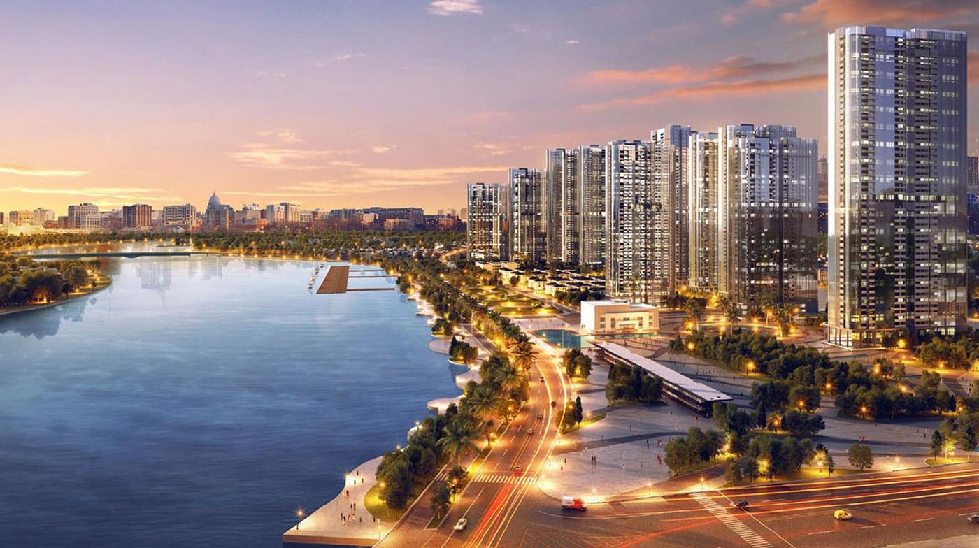 Hình ảnh phối cảnh biệt thự Bason The Victoria tại dự án Vinhomes Golden River. Hình ảnh phối cảnh biệt thự Bason The Victoria tại dự án Vinhomes Golden River.