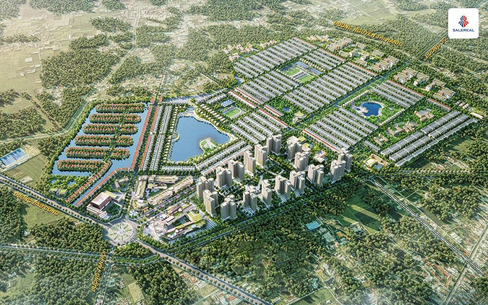 Phối cảnh Vinhomes Green City.