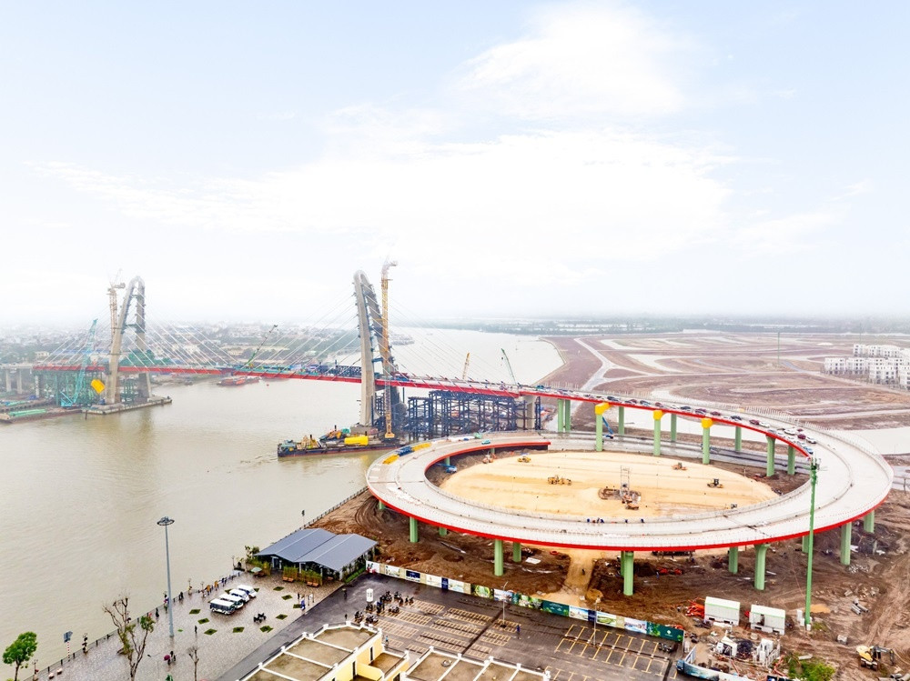 Hạ tầng quanh đảo Vũ Yên đang được phát triển thần tốc để hoàn thiện hình thái một “trung tâm của trung tâm”