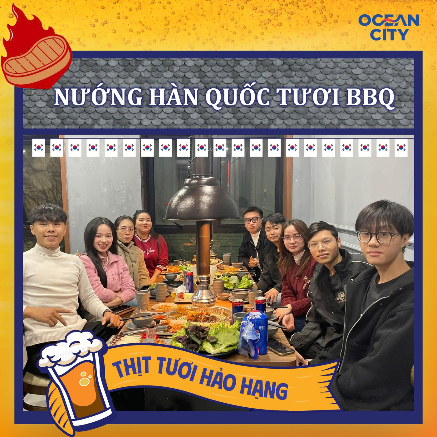 Tươi BBQ mang đến những món thịt tươi ngon hảo hạng.