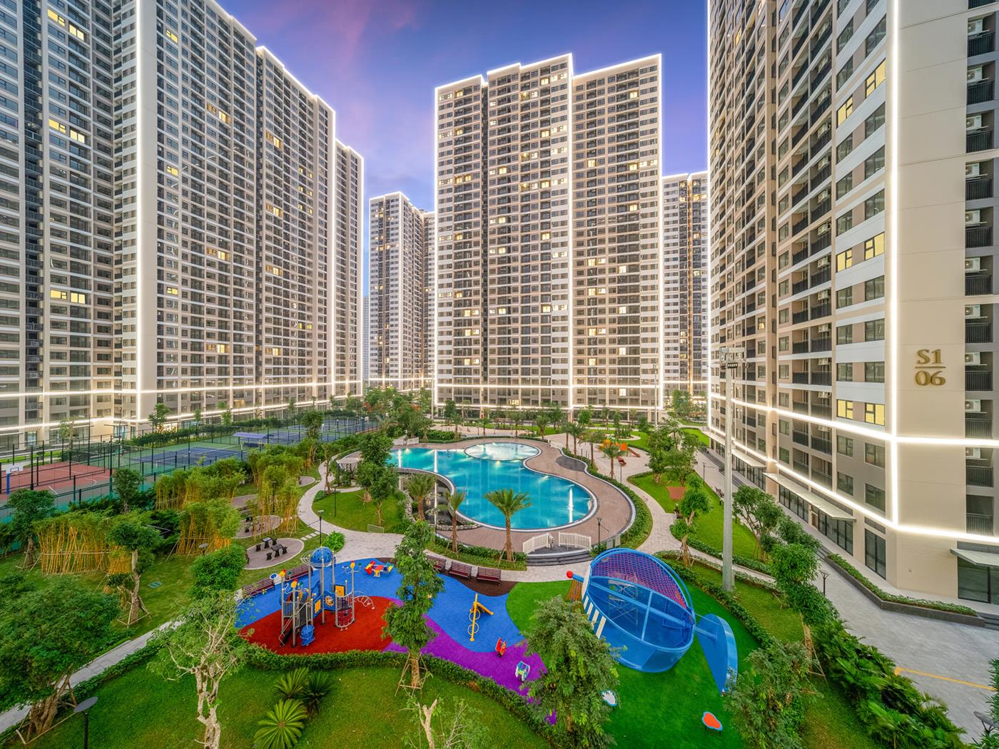 Hình minh họa tiện ích S105 Vinhomes Ocean Park