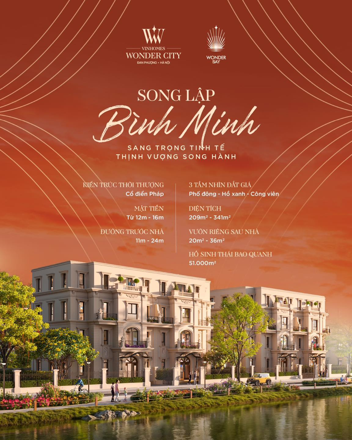 Song lập Bình Minh - Sang trọng tinh tế, thịnh vượng song hành