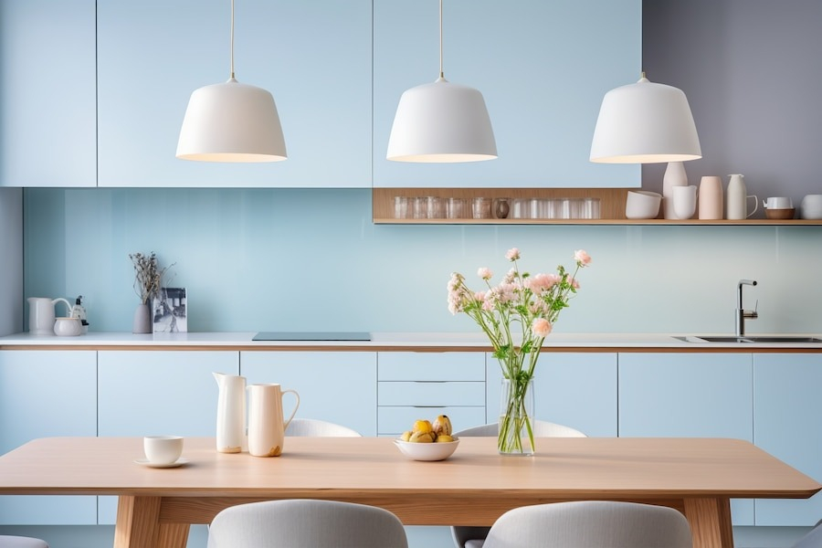 Sơn tủ bếp - Cách làm mới không gian bếp đơn giản và tiết kiệm.