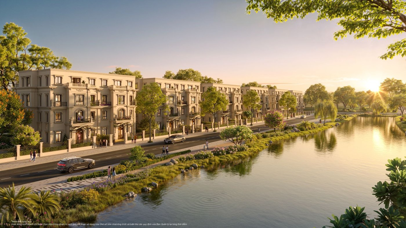 Dinh thự Bình Minh sở hữu mặt tiền lớn, tầm nhìn thoáng đãng.