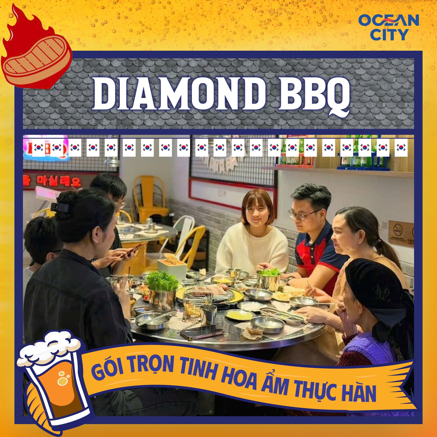 Diamond BBQ – Hành trình 10 năm chinh phục thực khách.