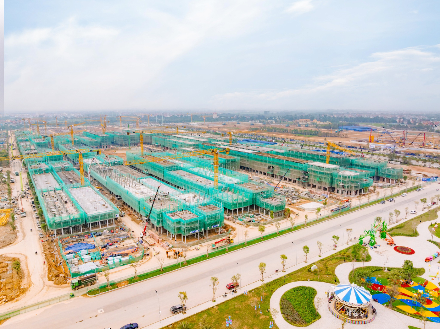 Dự kiến bàn giao khu Tinh Hoa vào tháng 7/2025.