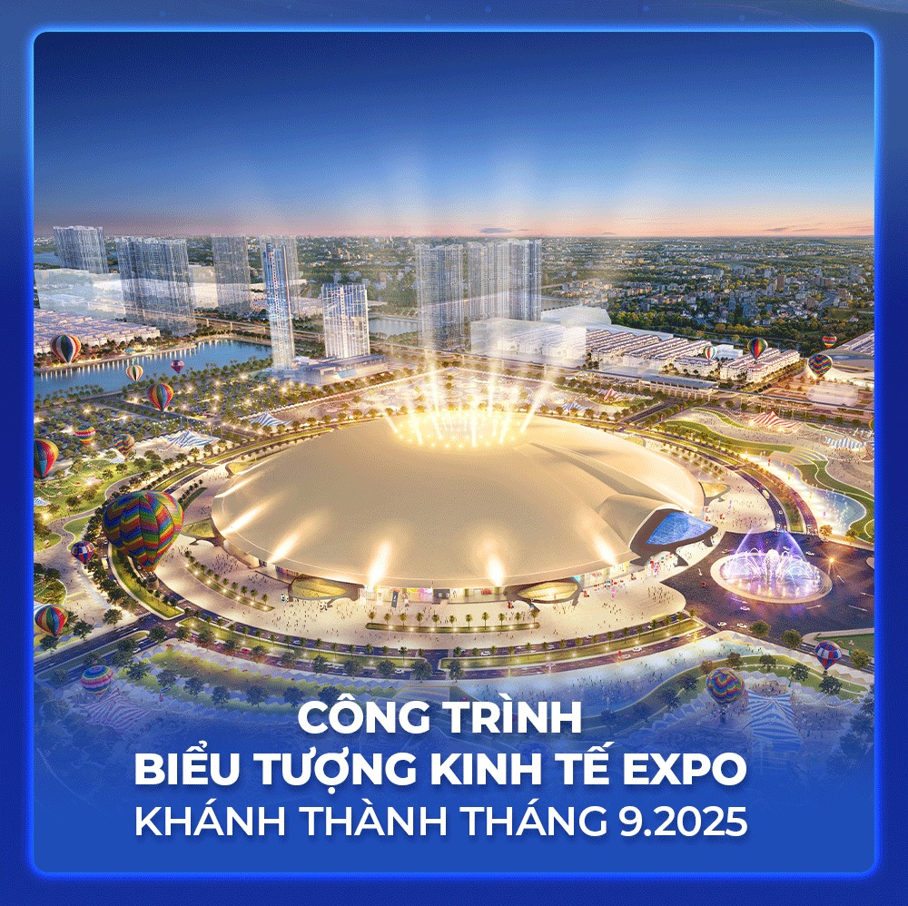 Dự kiến Trung tâm triển lãm Grand Expo sẽ khánh thành vào tháng 9 năm 2025.