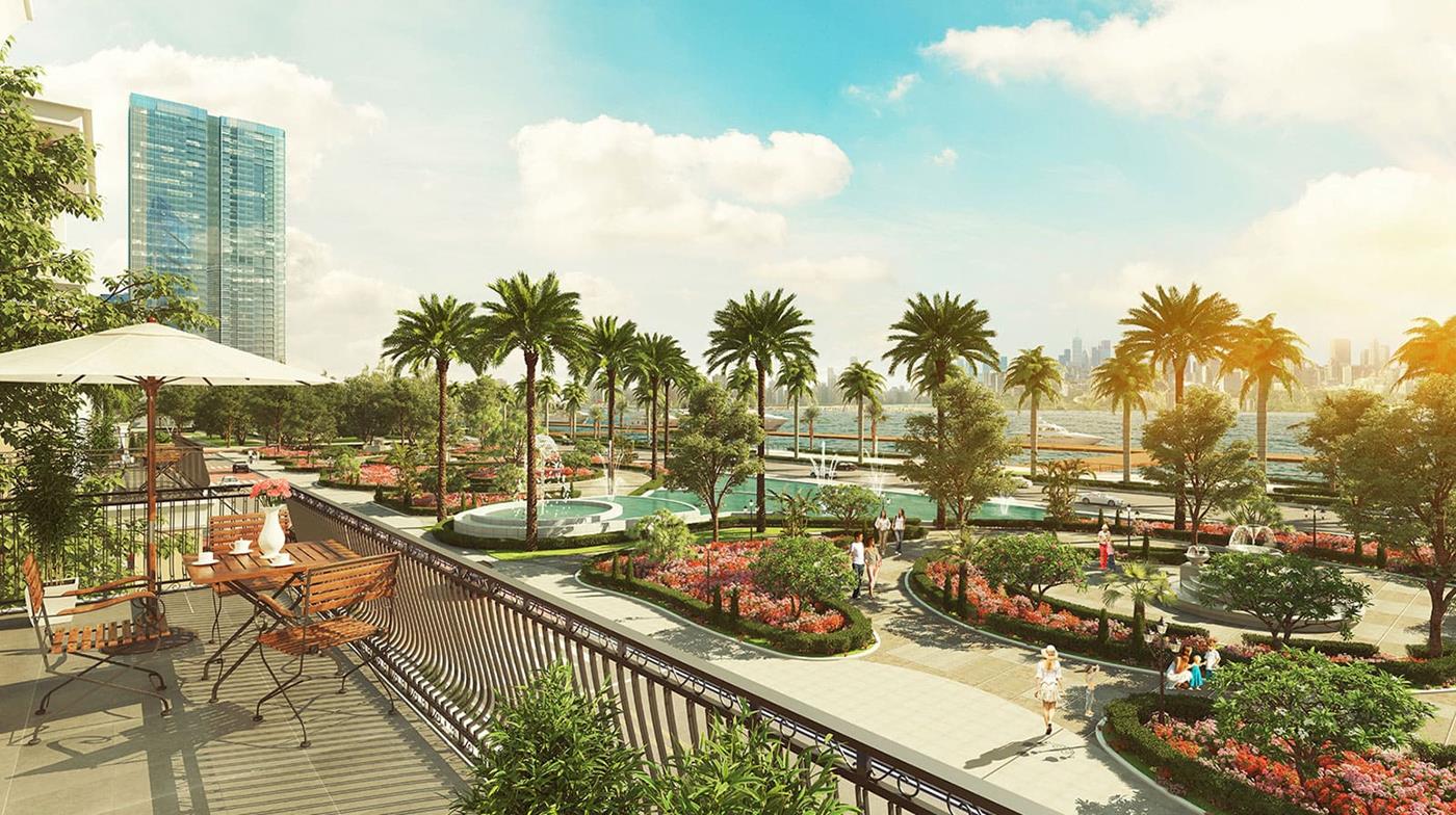 Hình ảnh phối cảnh biệt thự Bason The Victoria tại dự án Vinhomes Golden River. Hình ảnh phối cảnh biệt thự Bason The Victoria tại dự án Vinhomes Golden River.