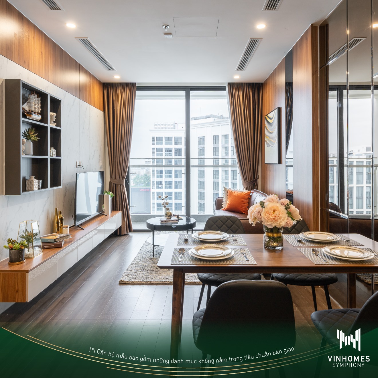 Căn hộ mẫu Vinhomes Symphony