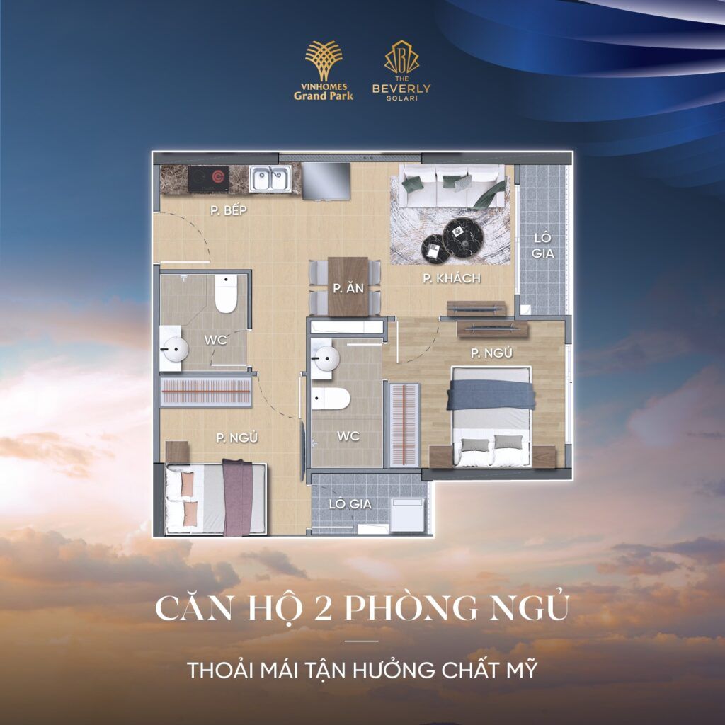 Thiết kế căn hộ The Beverly Solari