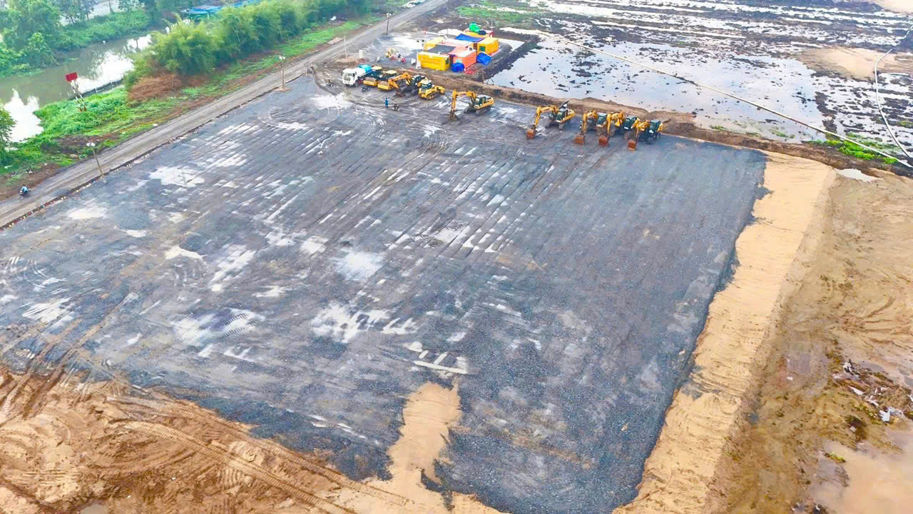 Hình ảnh tiến độ dự án Vinhomes Hóc Môn