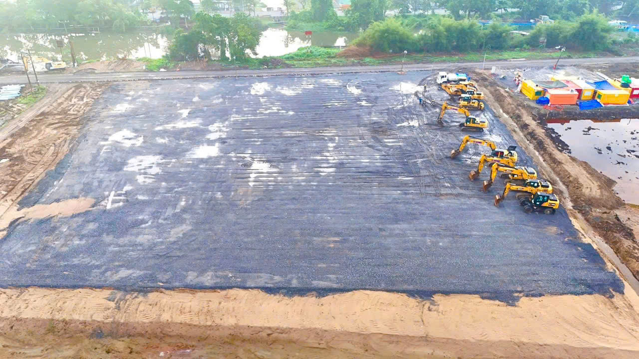 Hình ảnh tiến độ dự án Vinhomes Hóc Môn