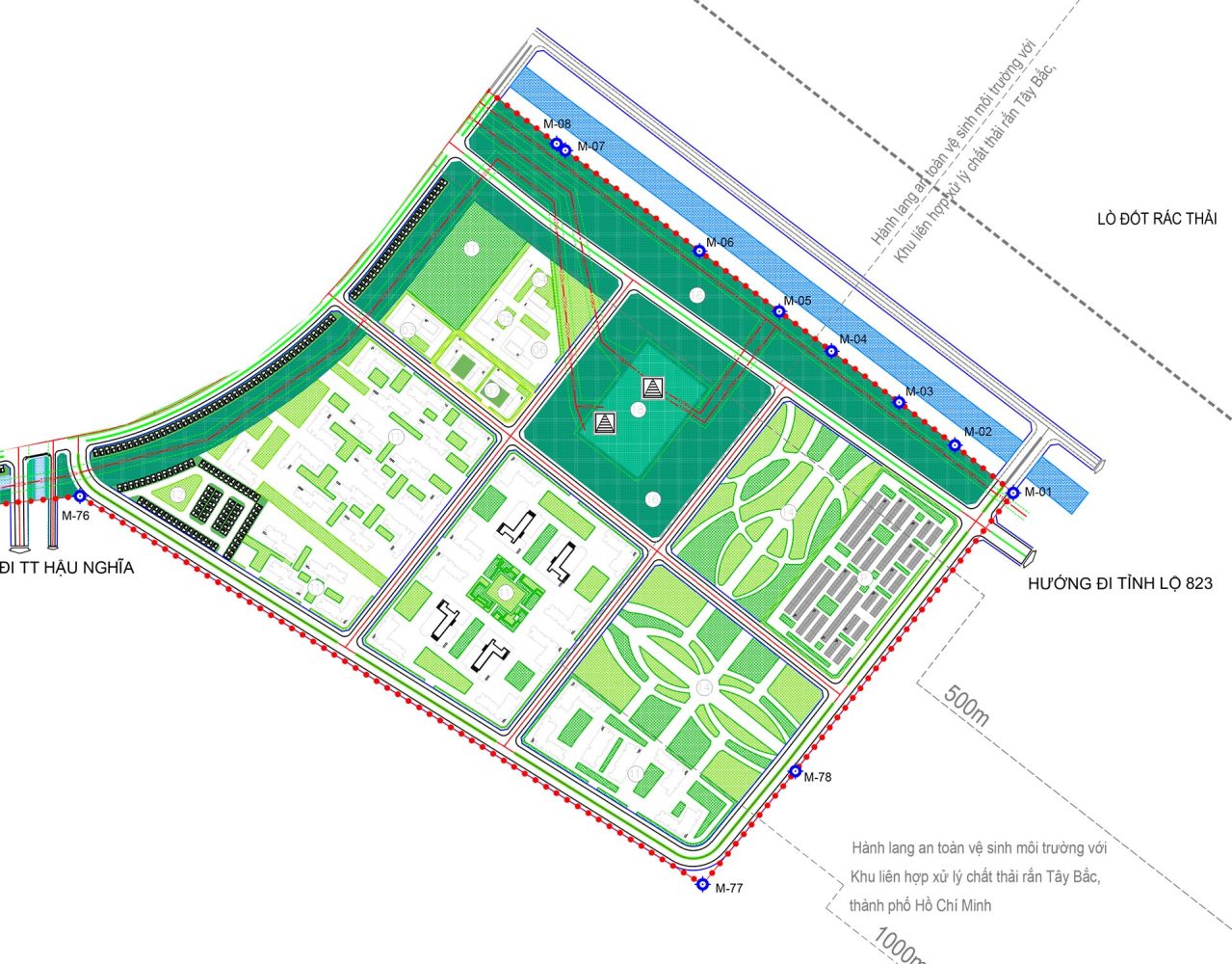Mặt bằng chi tiết phân khu Vinhomes Tân Mỹ