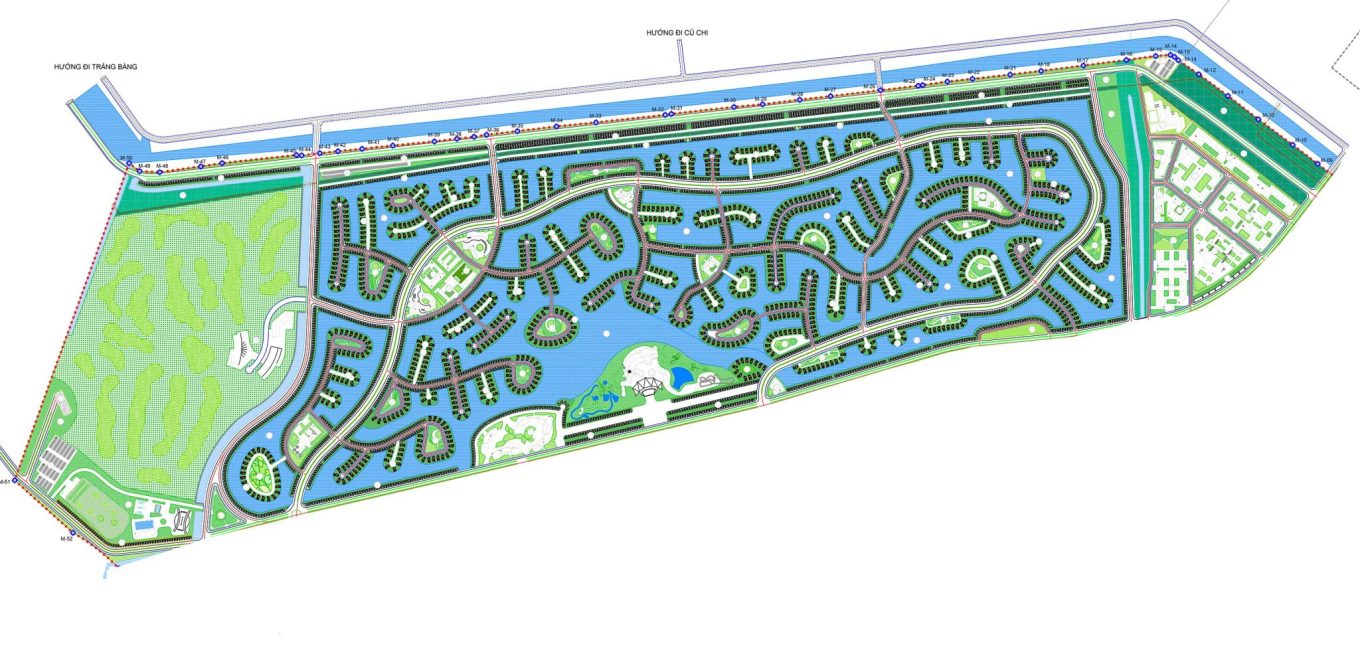 Mặt bằng chi tiết phân khu Vinhomes Tân Mỹ