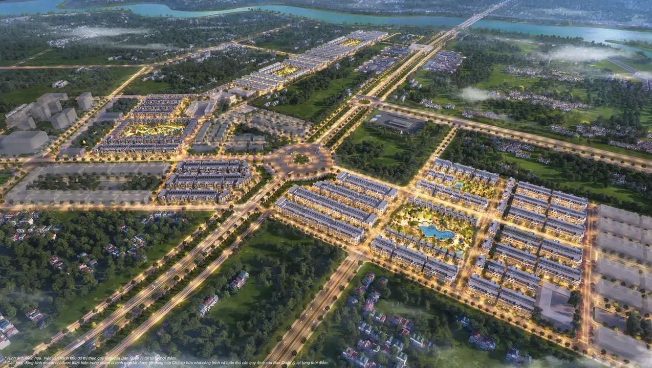 Phối cảnh Vinhomes Golden Avenue Móng Cái
