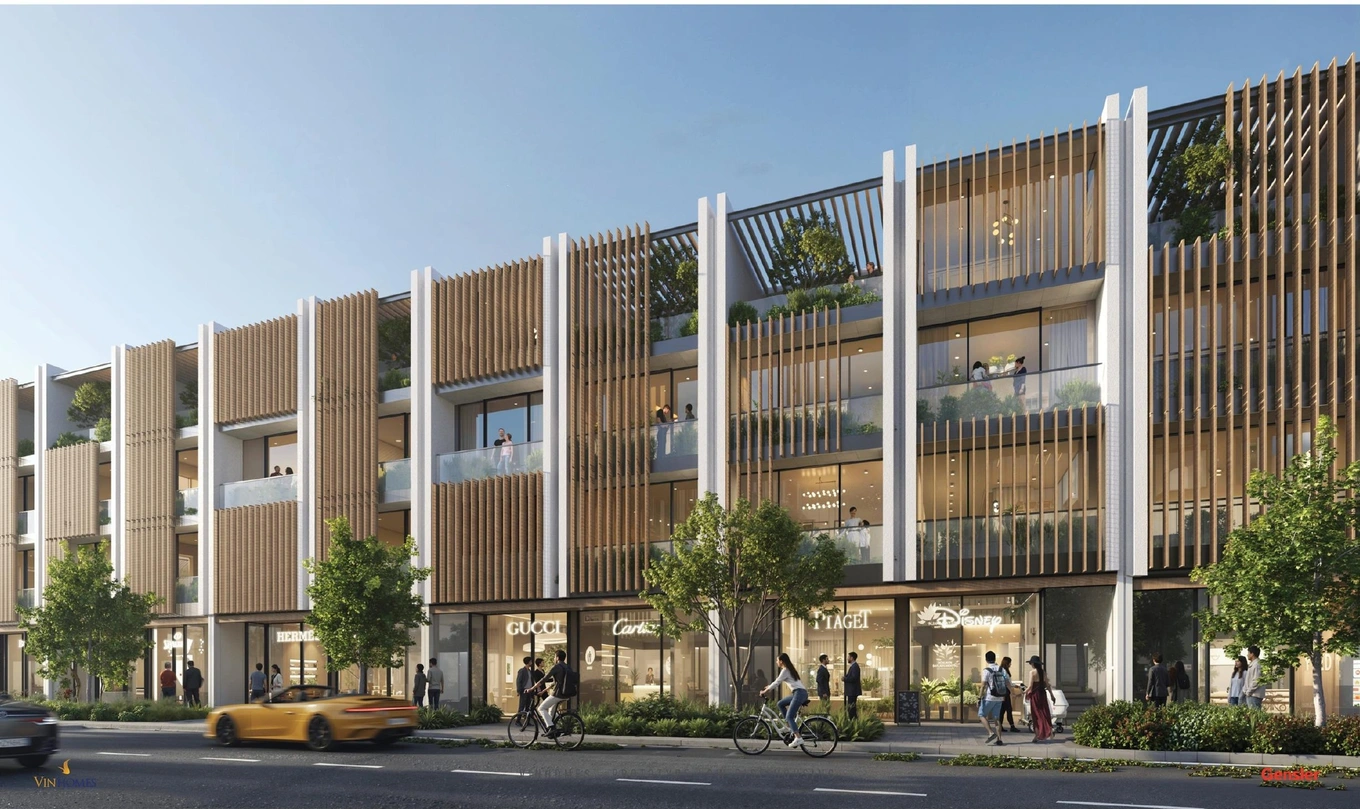 Mẫu thiết kế “M1 - Hiện đại” cho những tâm hồn tự do tại Vinhomes Green Paradise (Ảnh: Vingroup).