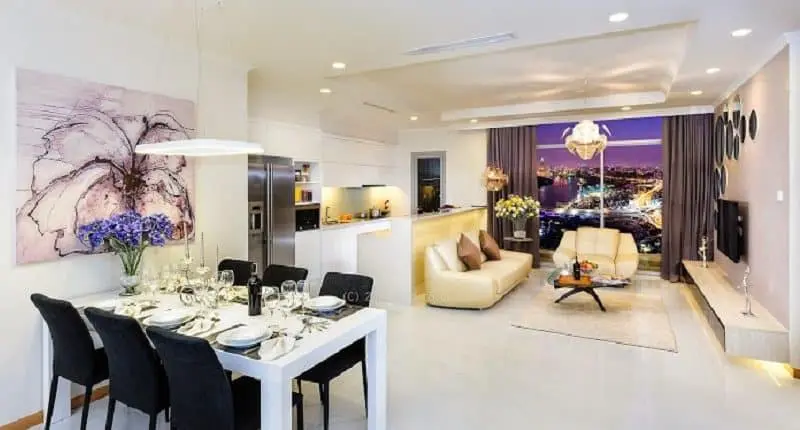 Nhà mẫu căn hộ 3PN Vinhomes Quận 9