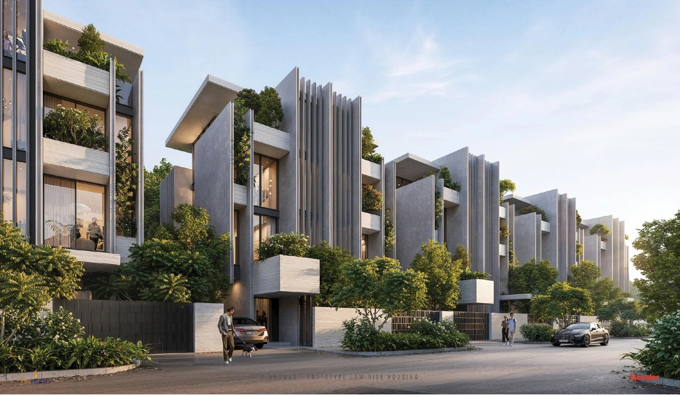 Mẫu “G2 - Hiện đại phủ xanh”: Sống sang cùng thiên nhiên (Ảnh: Vingroup).