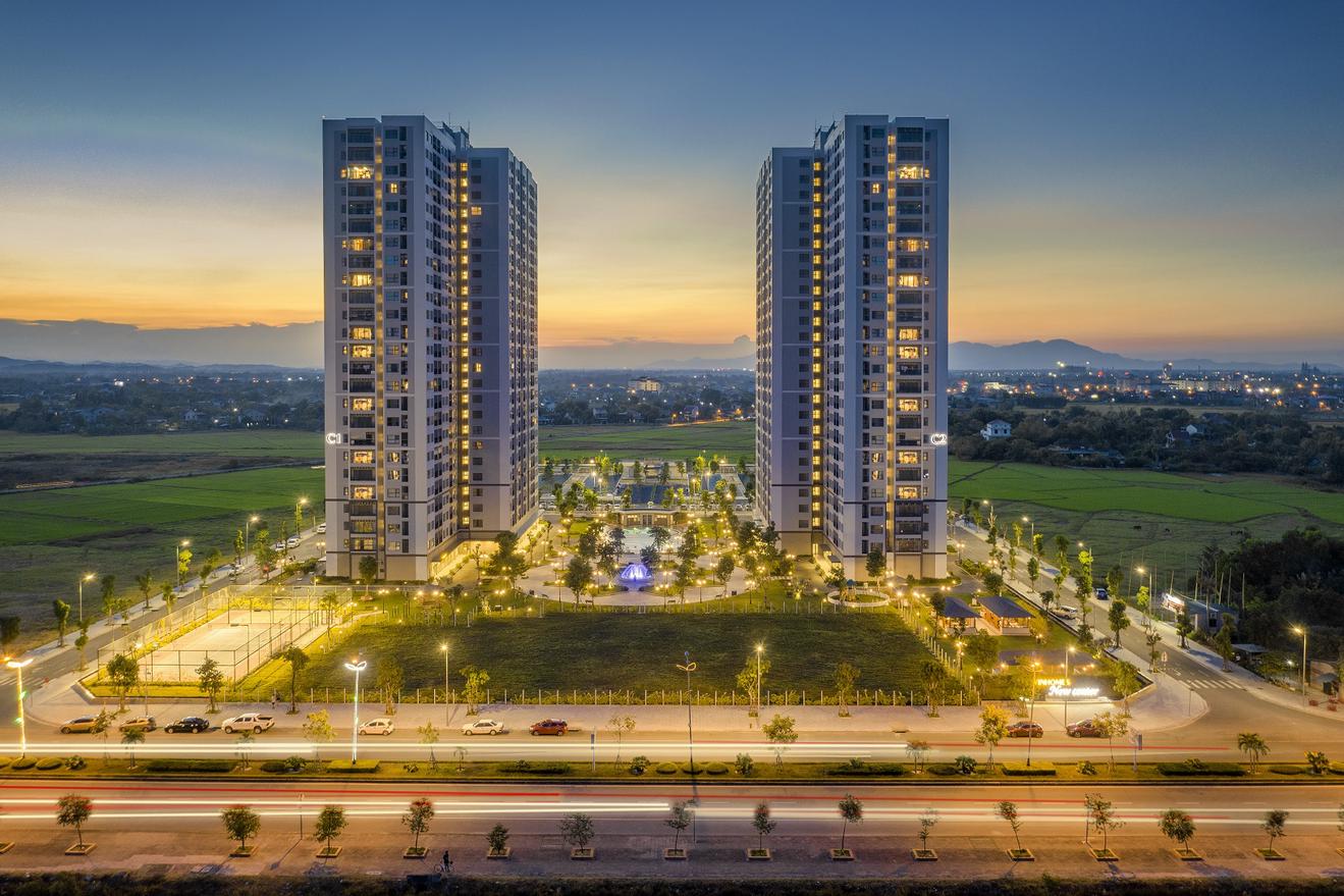 Phối cảnh Vinhomes New Center Hàm Nghi