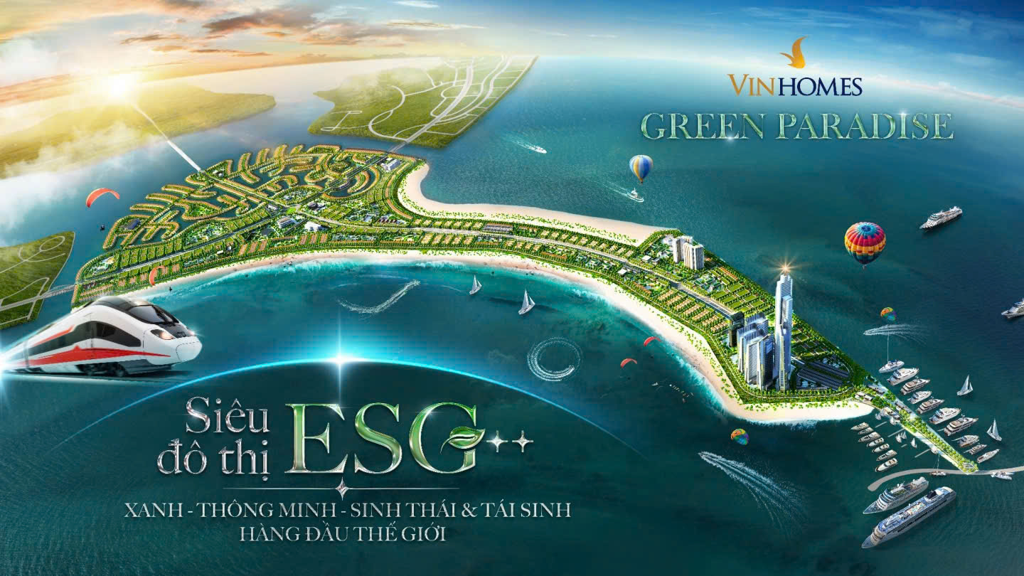 Vinhomes Green Paradise Cần Giờ quy hoạch đại đô thị biển 2025