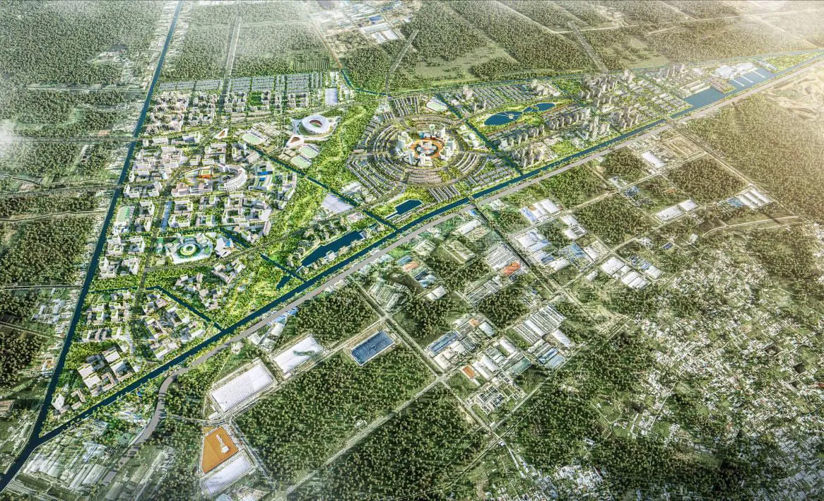 Phối cảnh tổng thể Vinhomes Hóc Môn