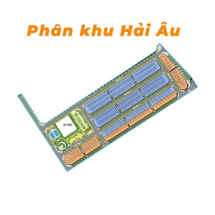 Mặt bằng Phân khu Hải Âu