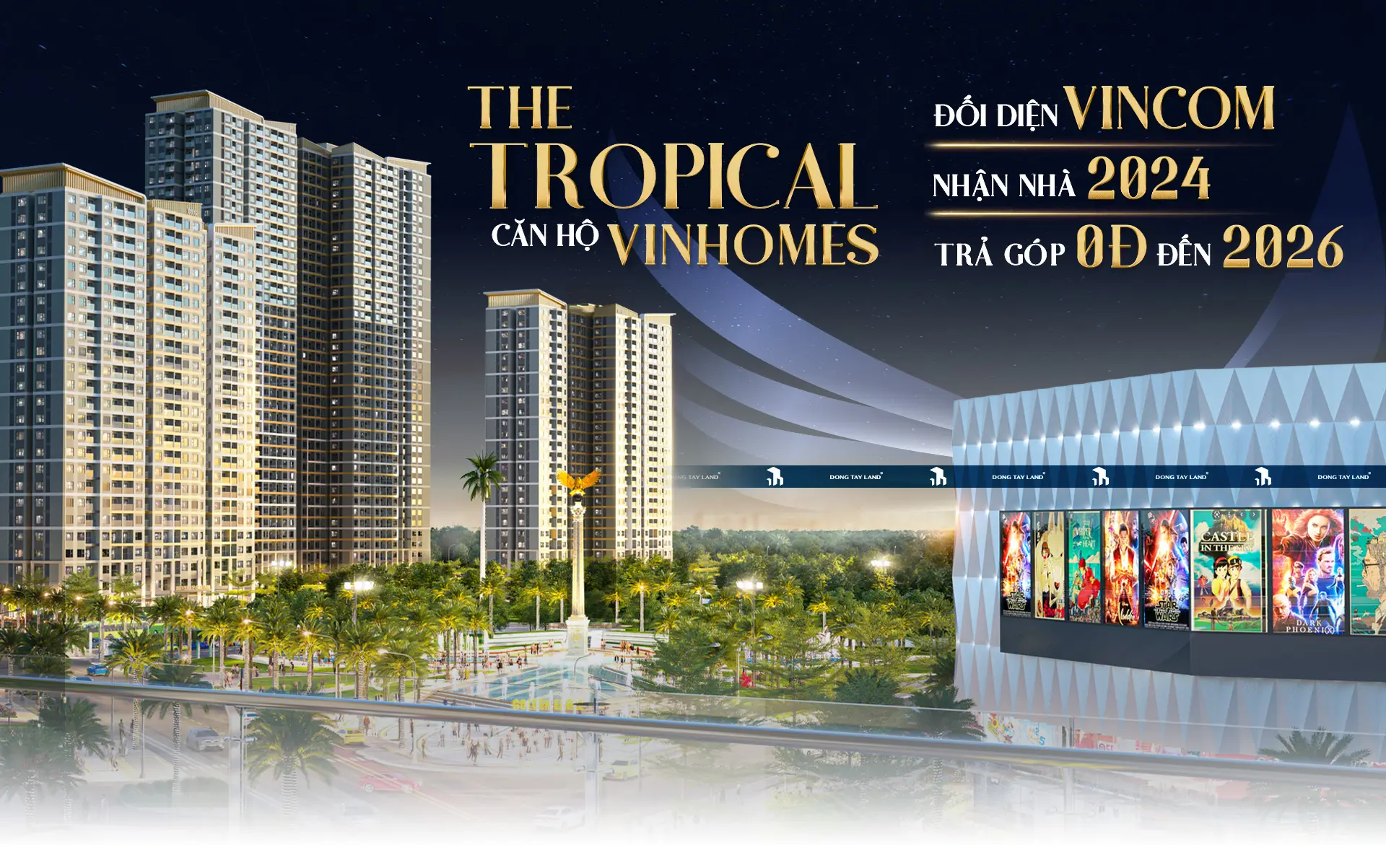 Phối cảnh căn hộ The Tropical phân khu Beverly Solari – Vinhomes Grand Park