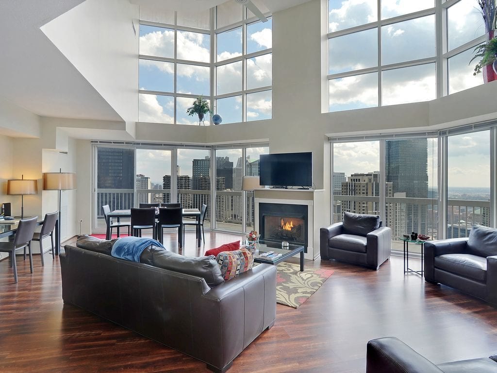  Căn hộ Penthouse có không gian thoáng rộng