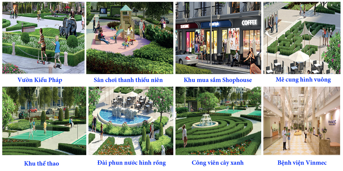 Tiện ích nội khu Vinhomes Dragon Bay