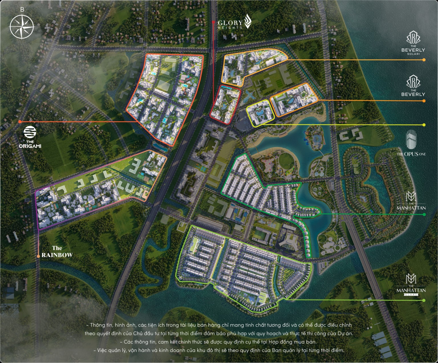 Các phân khu đang mở bán tại Vinhomes Quận 9