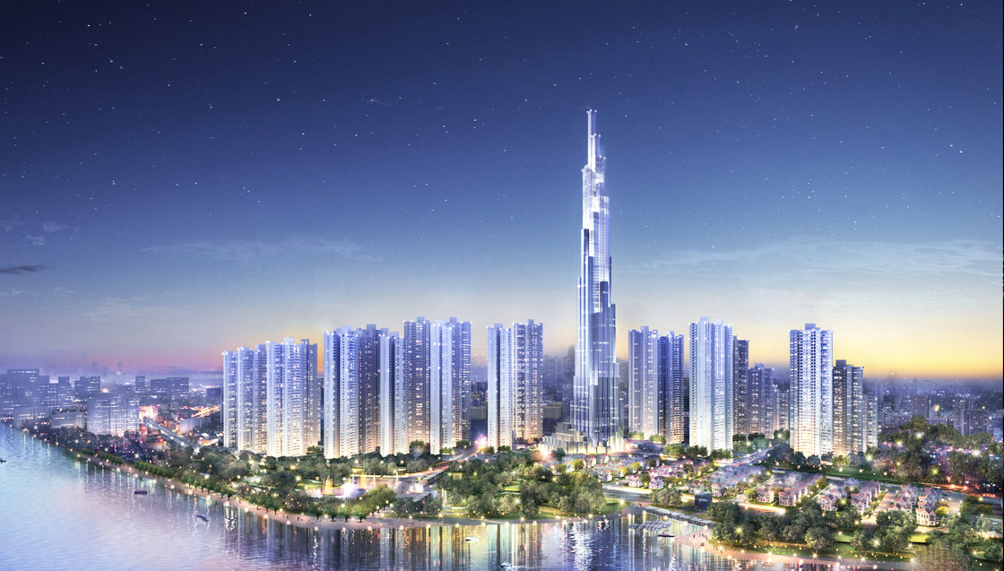 Phối cảnh tổng thể Vinhomes Central Park