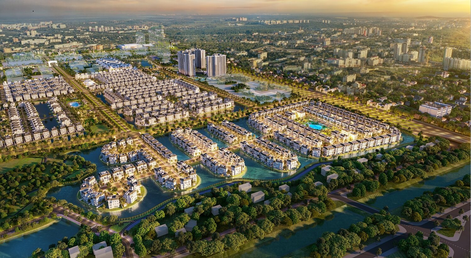 Phối cảnh khu đô thị Vinhomes Star City